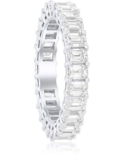Diana M. Jewels Fine Jewelry 18k 3.77 Ct. Tw. Diamond Eternity Ring - White