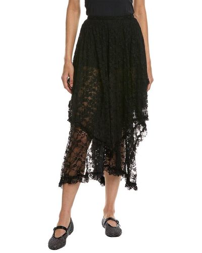 Free People French Courtship Skirt - Black