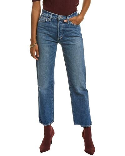 Joe's Jeans The Honor High-rise Unveil Straight Ankle Jean - Blue