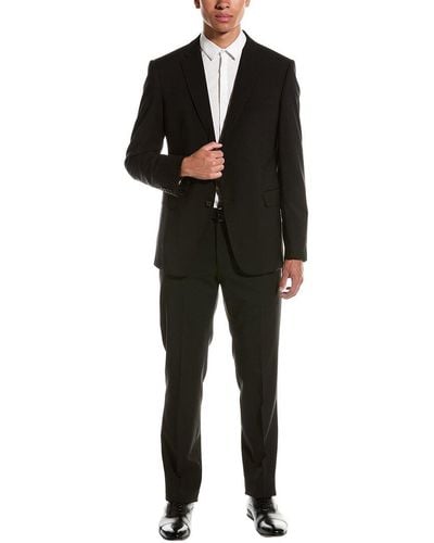 Emporio Armani M-Line 2Pc Wool Suit - Black