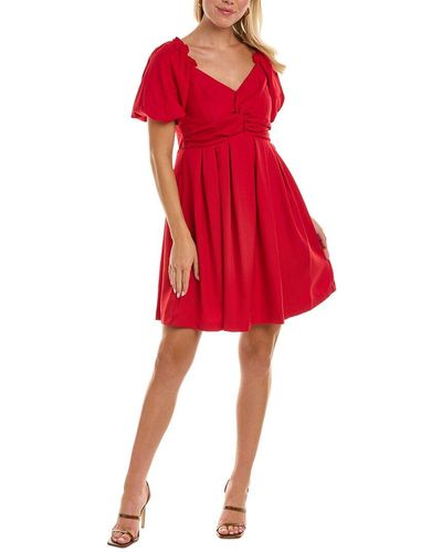 Julia Jordan Mini Dress - Red