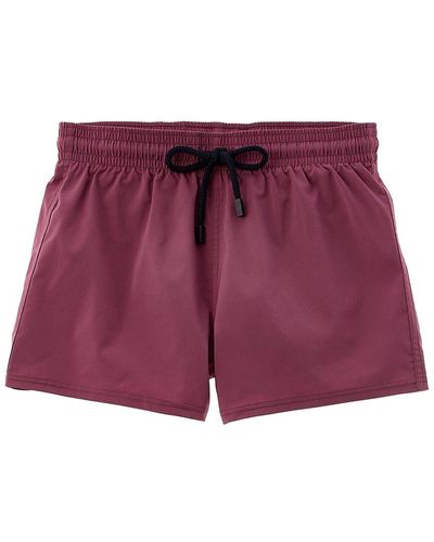 Vilebrequin Man Solid Short - Red