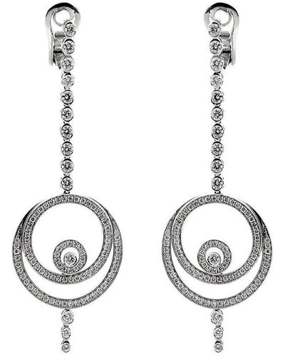 Audemars Piguet 18K 2.50 Ct. Tw. Diamond Millenary Drop Earrings (Authentic Pre-Owned) - Metallic