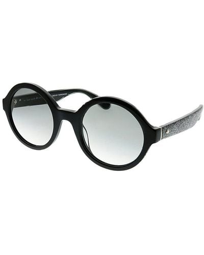 Kate Spade Round 52mm Sunglasses - Black