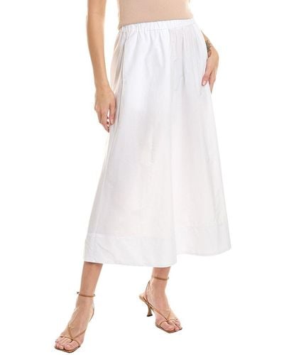 Ellen Tracy Pull-on Maxi Skirt - White