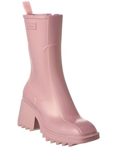 Chloé Betty Rain Boot - Pink