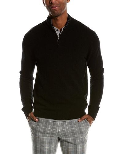 Magaschoni Tipped Cashmere Pullover - Black