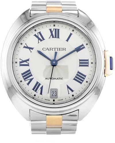 Cartier Cle De Watch (Authentic Pre-Owned) - Grey