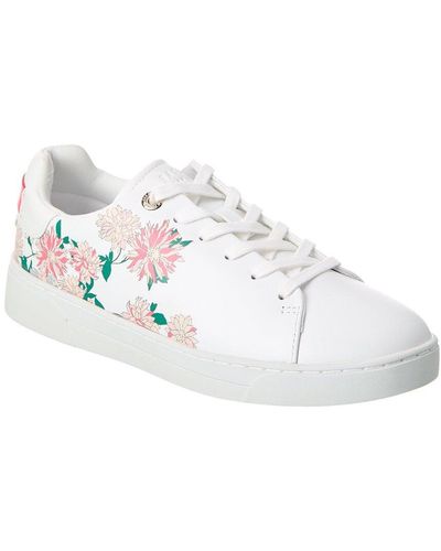 Ted Baker Artya Leather Sneaker - White