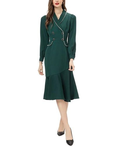 BURRYCO Midi Dress - Green