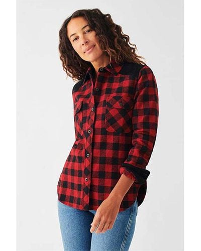 Faherty Daly Shirt - Red