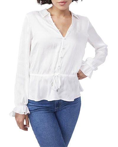 PAIGE Kendalle Top - White