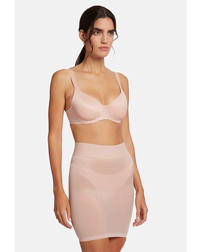 Wolford Sheer Touch Forming Skirt - Natural
