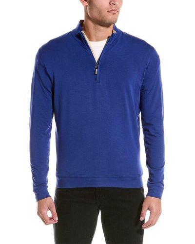 J.McLaughlin Solid Clermont Pullover - Blue