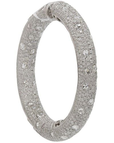 Diana M. Jewels Fine Jewellery 18K 27.52 Ct. Tw. Diamond Earrings - Metallic