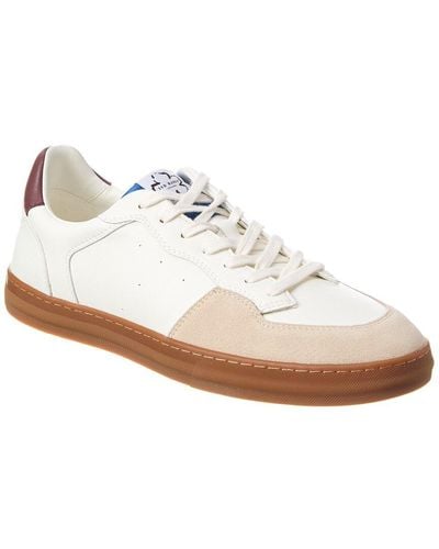 Ted Baker Barkerl Leather & Suede Sneaker - White