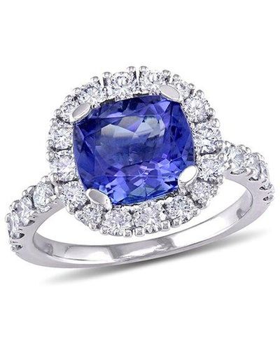 Rina Limor 18k 2.98 Ct. Tw. Diamond & Tanzanite Ring - Blue