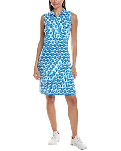 J.McLaughlin Bedford Catalina Cloth Sheath Dress - Blue