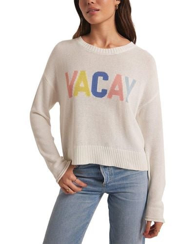 Z Supply Sienna Vacay Sweater - Gray