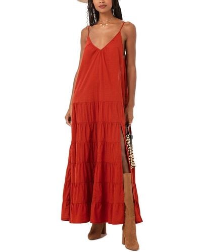 L*Space Goldie Cover-Up Dress - Red