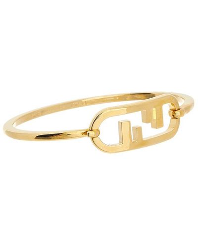 Fendi O'lock Bracelet - Metallic