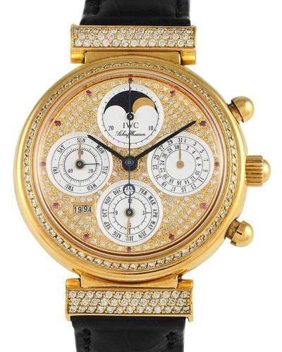 IWC Schaffhausen Da Vinci Diamond Watch, Circa 1988 (Authentic Pre-Owned) - Metallic