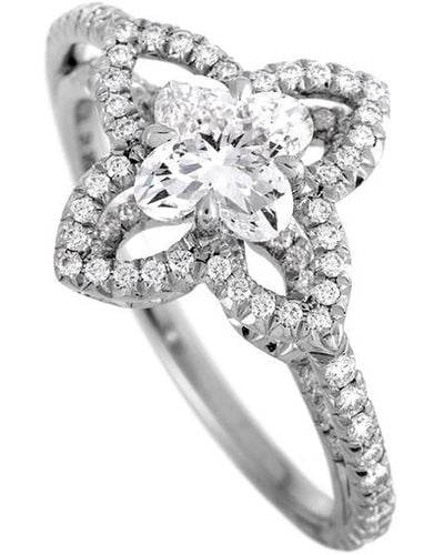 Louis Vuitton Platinum 1.82 Ct. Tw. Diamond Ring (Authentic Pre-Owned) - White
