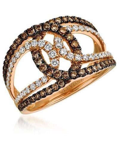 Le Vian 14k Rose Gold 0.93 Ct. Tw. Diamond Ring - Metallic