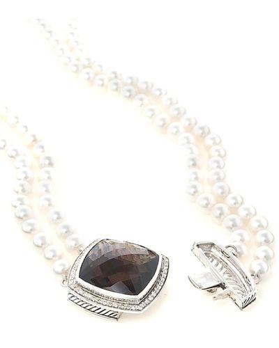 David Yurman Albion 35.50 Ct. Tw. Diamond Necklace (Authentic Pre- Owned) - White