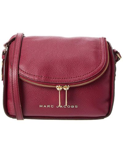Marc Jacobs The Groove Mini Leather Messenger Bag - Purple