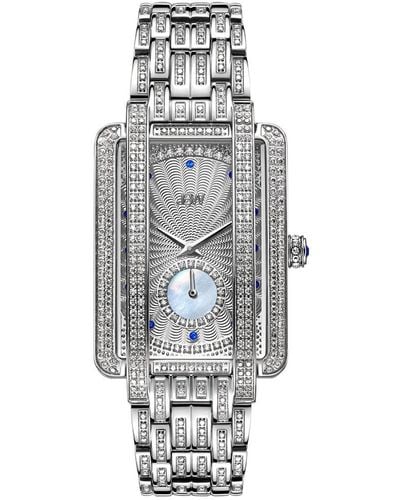 JBW Ps Mink Diamond Watch - White