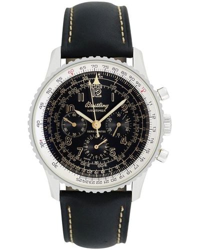 Breitling Old Navitimer Watch, Circa 1990S (Authentic Pre-Owned) - Black