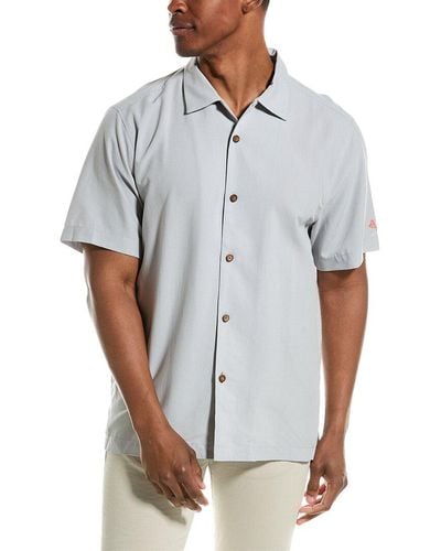 Tommy Bahama Coconut Point Frondly Fan Camp Shirt - White