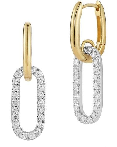 Nephora 14K 0.51 Ct. Tw. Diamond Earrings - White