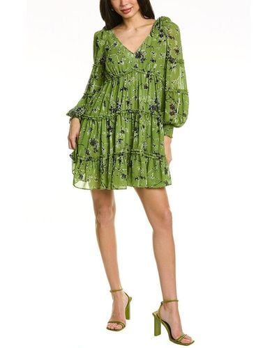 Cinq À Sept Vicky Mini Dress - Green