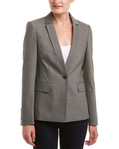Karen Millen Masculine Tailoring Jacket - Gray