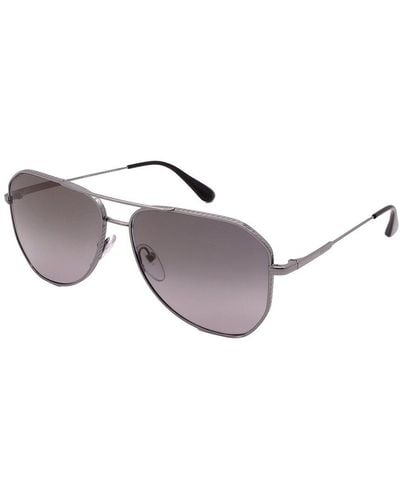 Prada Unisex Pr63xs 61mm Polarized Sunglasses - Grey