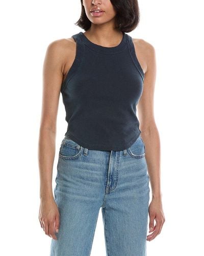 Lamade Structured Rib Top - Blue