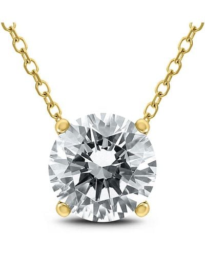 The Eternal Fit 14k 1.00 Ct. Tw. Diamond Necklace - Metallic