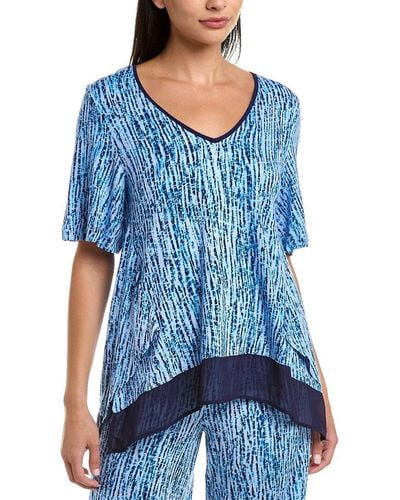 Donna Karan Sleepwear Top - Blue