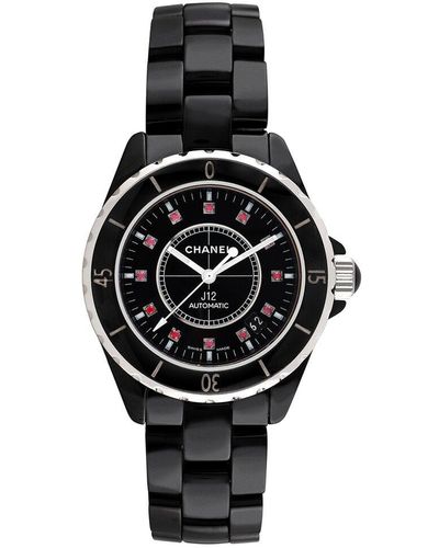 Chanel J12 Watch (Authentic Pre-Owned) - Black