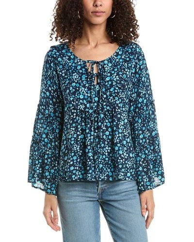 Tiare Hawaii Wild West Top - Blue