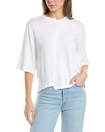 Elan Asymmetrical T-shirt - White