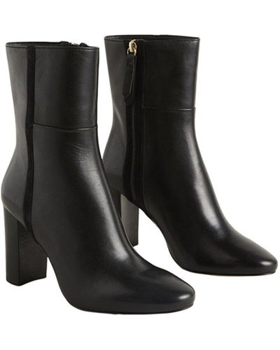 Boden Leather Bootie - Black