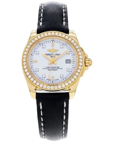Breitling Galactic Diamond Watch, Circa 2019 (Authentic Pre-Owned) - Metallic