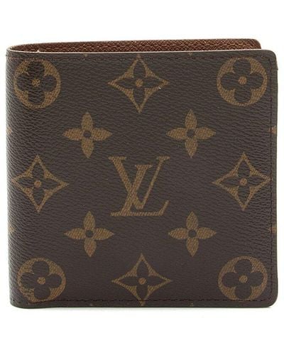 Louis Vuitton Monogram Canvas Marco Wallet (Authentic Pre-Owned) - Brown