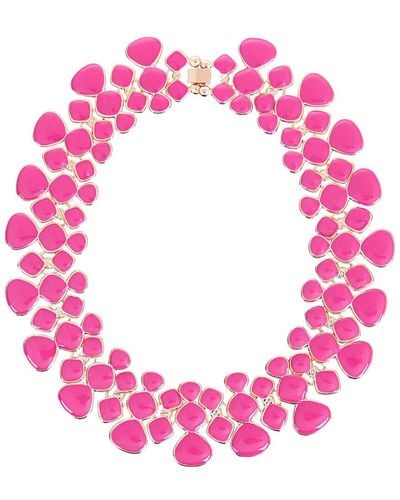 Eye Candy LA The Luxe Collection Cindy Collar Necklace - Pink