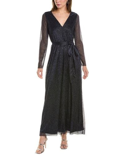Anne Klein Shimmering Midi Dress - Black