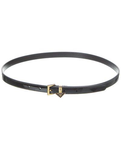 Prada Patent Belt - Black