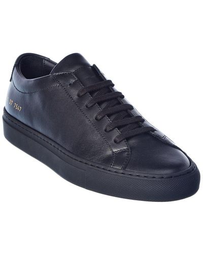 Common Projects Original Achilles Leather Sneaker - Black